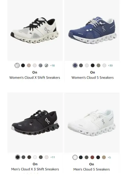 List of Best On Cloud Shoes